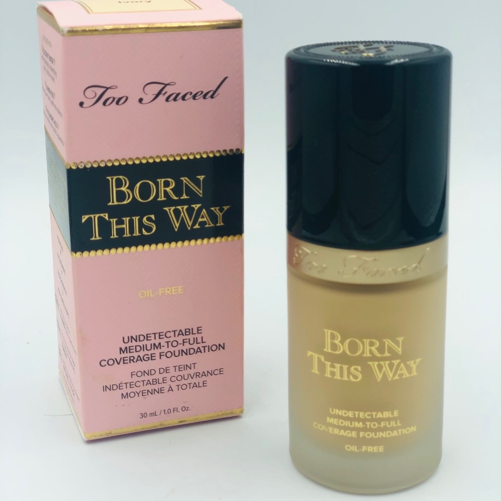 Too faced born this way foundation (ivory) full